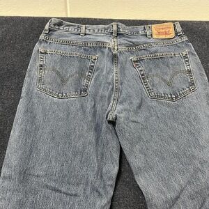 Levis 550 Jeans Mens 40x32 Blue Relaxed Fit Tapered Leg Denim Medium Wash